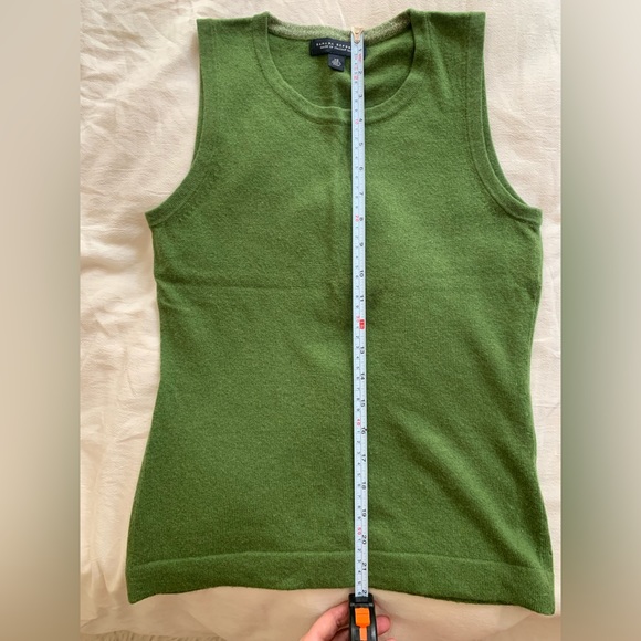 Banana Republic - Sweater Vest Wool/Cashmere - size XS - Green - Picture 5 of 6